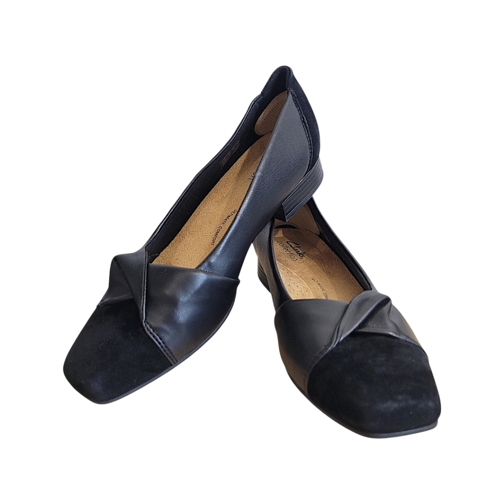 Clarks Women's Black Loafers